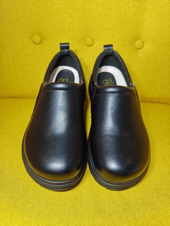 NWOT Gravity Defyer G-Defy Lars Shock Absorbing Leather Slip-On Clogs Size 9M main image 5